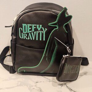 Wicked Mini Backpack Defy Gravity Comes with Coin Purse